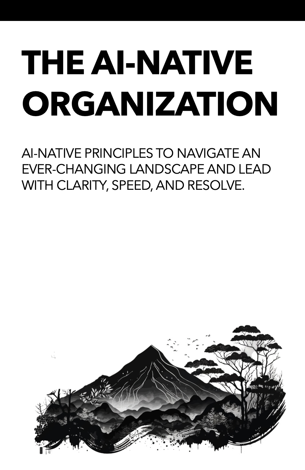 The AI-Native Organization book cover